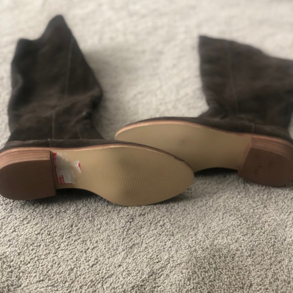 Steven by Steve Madden Elodie Brown Leather Boots - Picture 6 of 8